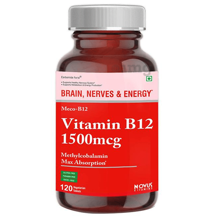 Carbamide Forte Vitamin B12 1500mcg Vegetarian Tablet