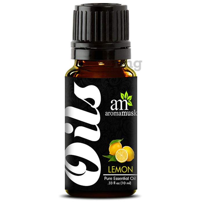 AromaMusk 100% Pure Lemon Essential Oil