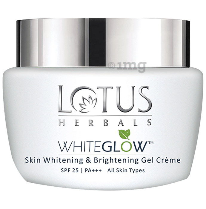 Lotus Herbals WhiteGlow Skin Whitening & Brightening Gel Creme SPF 25 PA+++