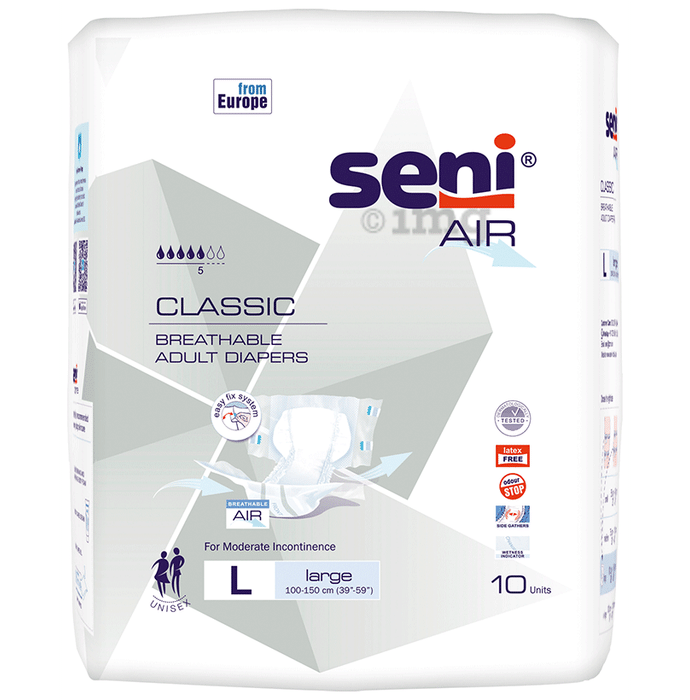 Seni Air Classic Breathable Adult Diaper Large