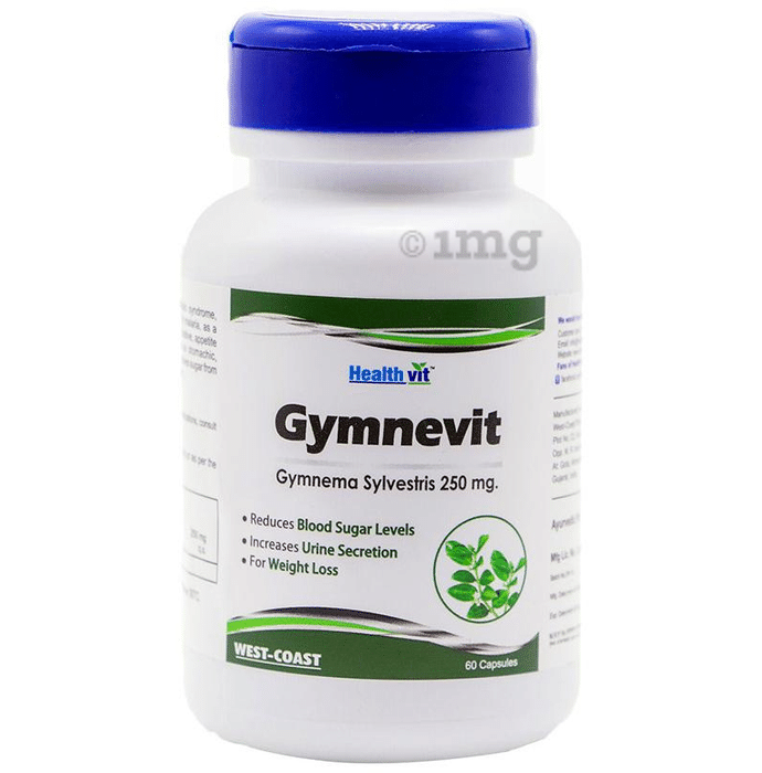 HealthVit Gymnevit 250mg Capsule