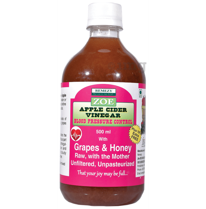 Zoe Apple Cider Vinegar Blended with Grapes and Honey