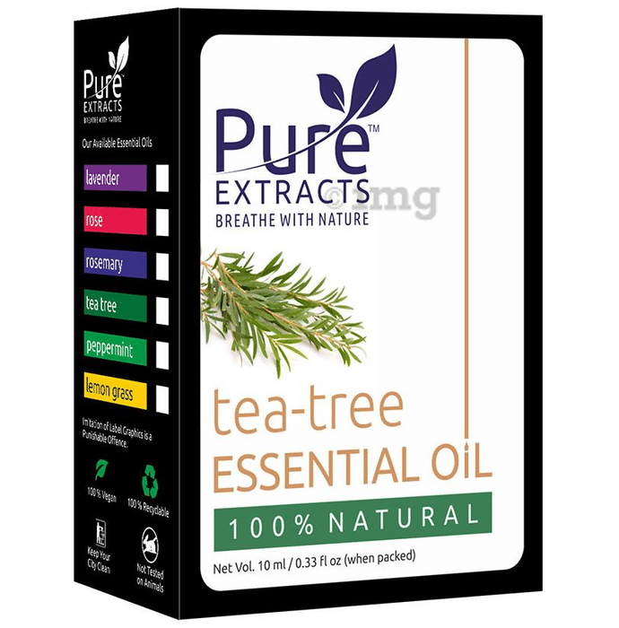 Pure Extracts Tea Tree 100% Natural Essential Oil