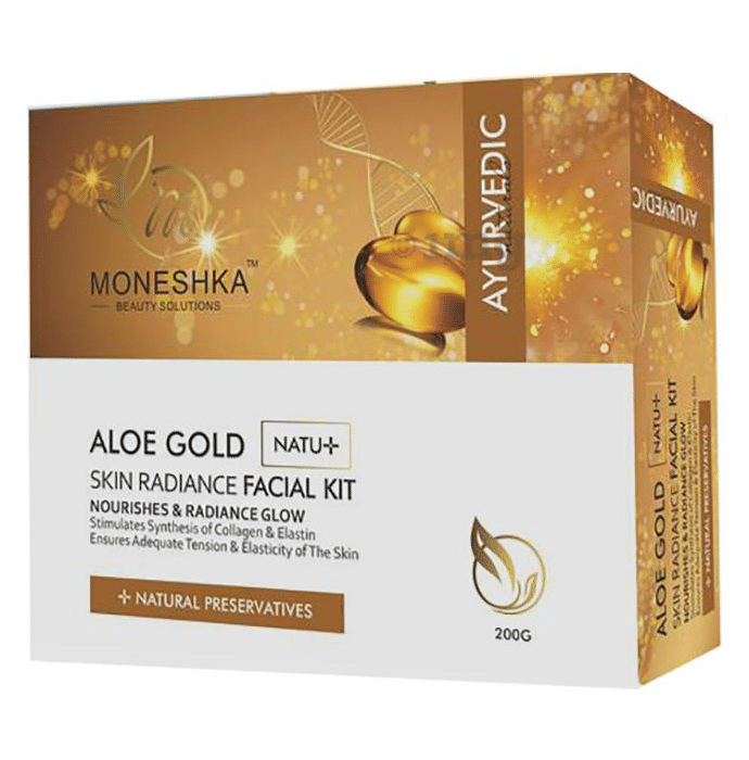 Moneshka Aloe Gold Facial Kit