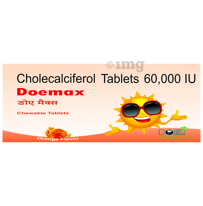 Doemax Chewable Tablet Orange