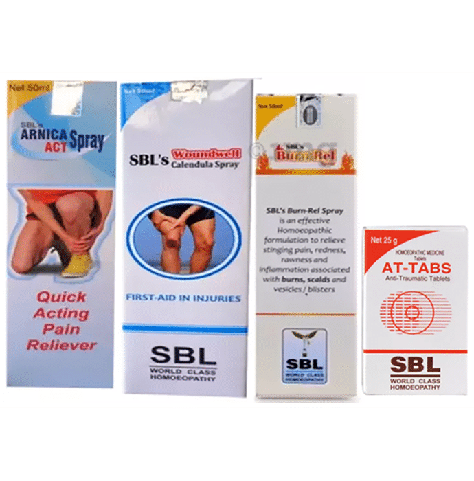 SBL 118 First Aid Pack (Combo Of 4)