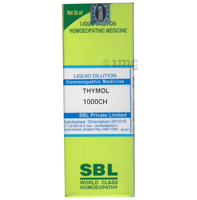 SBL Thymol Dilution 1000 CH