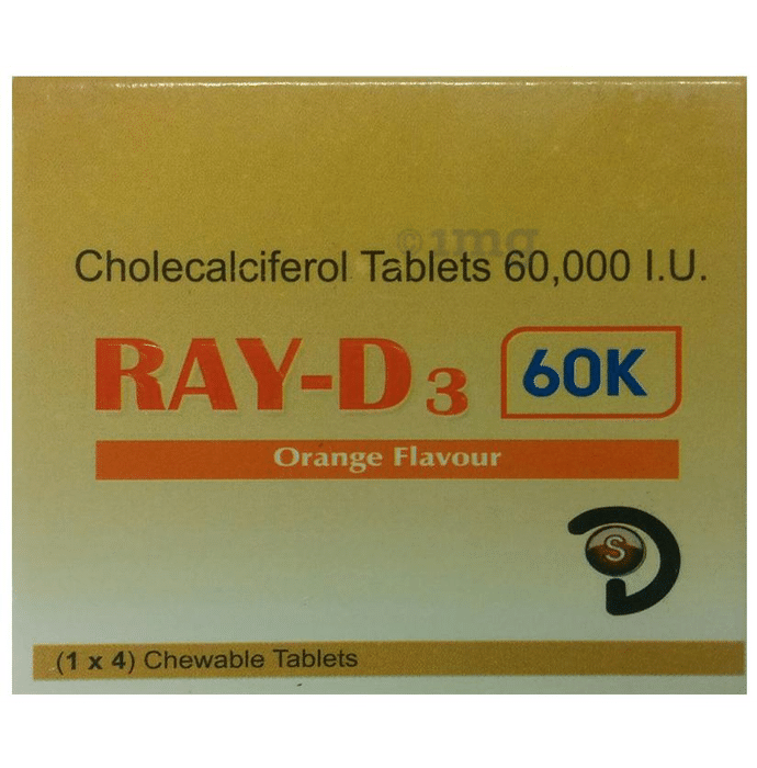 Ray-D3 60K Orange Tablet