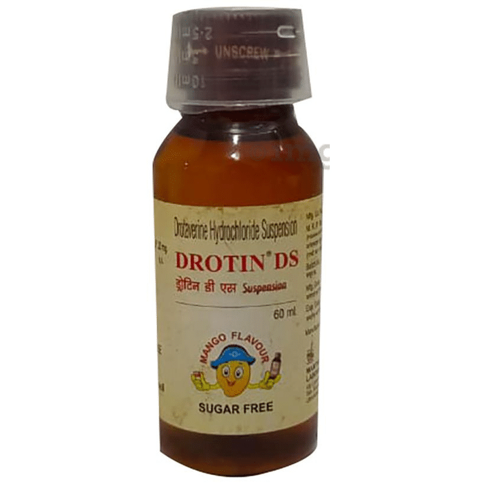 Drotin DS Oral Suspension Mango Sugar Free
