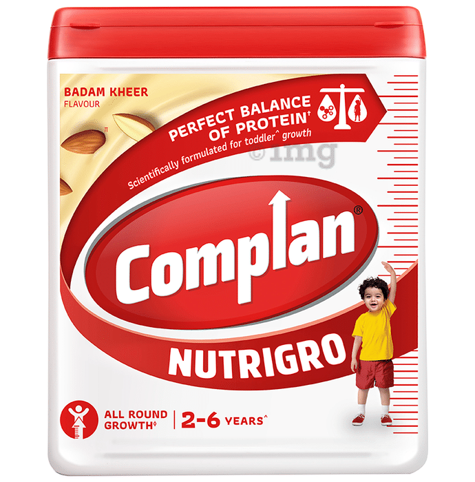 Nutrigro By Complan Protein | 2 to 6 Years | Flavour Badam Kheer