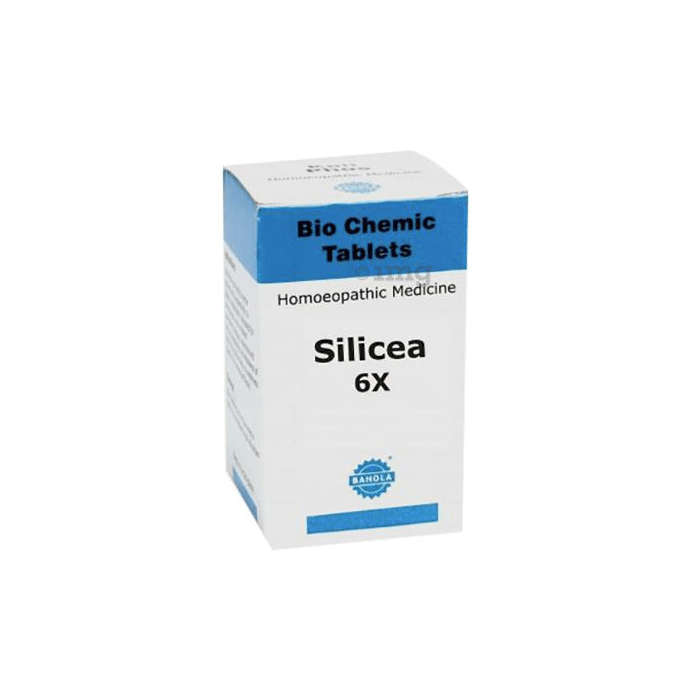 Bahola Silicea Biochemic Tablet 6X