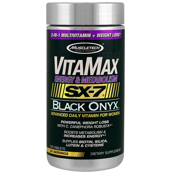Muscletech SX-7 Black Onyx Series Vitamax Sport for Women