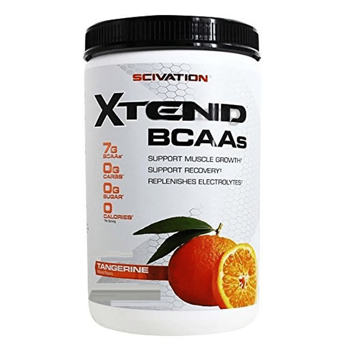 Scivation Xtend BCAA Powder with Electrolytes| For Muscle Growth & Recovery | Flavour Tangerine