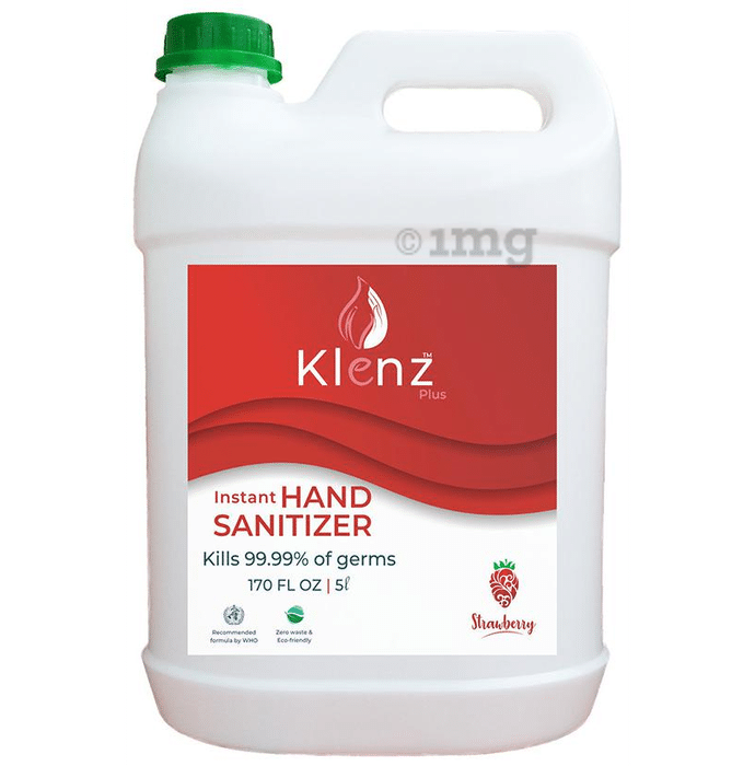 Klenz Plus Instant Hand Sanitizer Strawberry