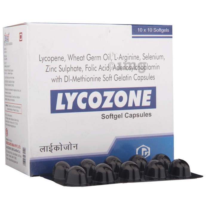 Lycozone Soft Gelatin Capsule