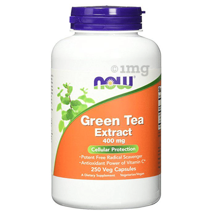 Now Foods Green Tea Extract 400mg Veg Capsule