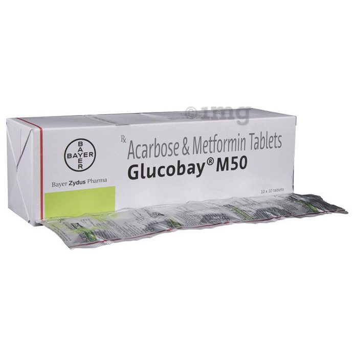 Glucobay M50 Tablet