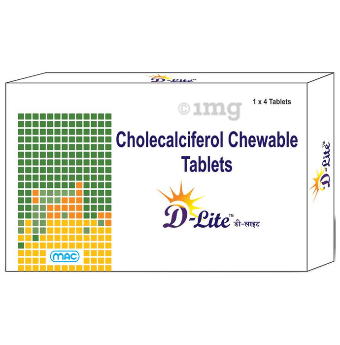 Mac D-Lite Chewable Tablet