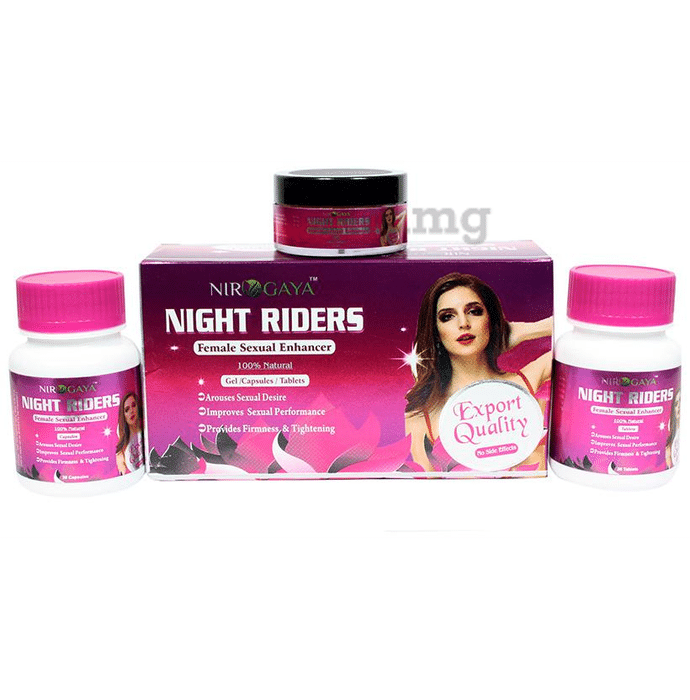 Nirogaya Night Riders Female Sexual Enhancer Buy Box Of 1 0 Kit At