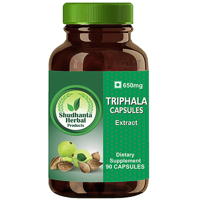 Shudhanta Herbal Triphala Extract 650mg Capsule