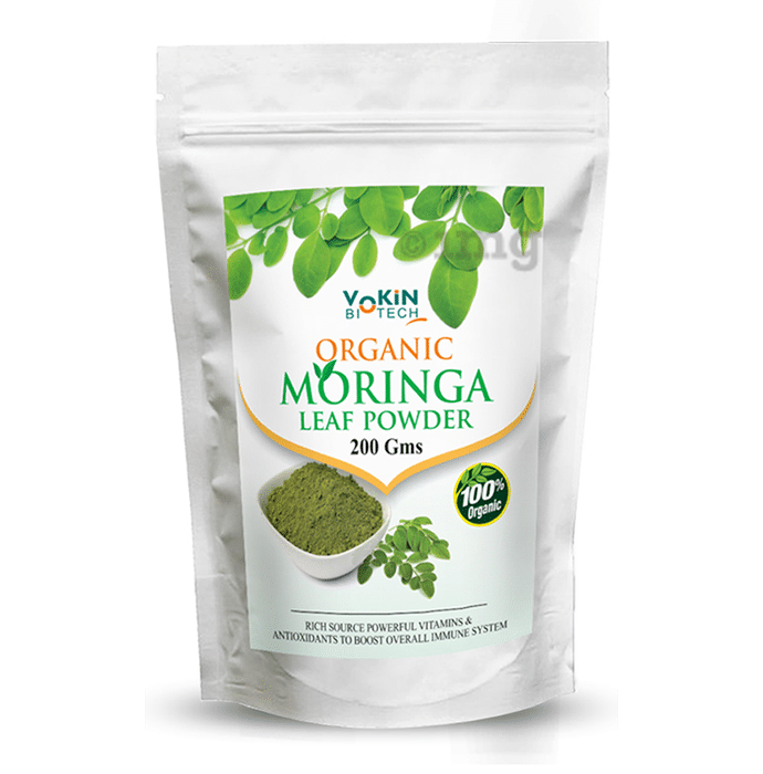 Vokin Biotech Organic Moringa (Olifera) Leaf Powder