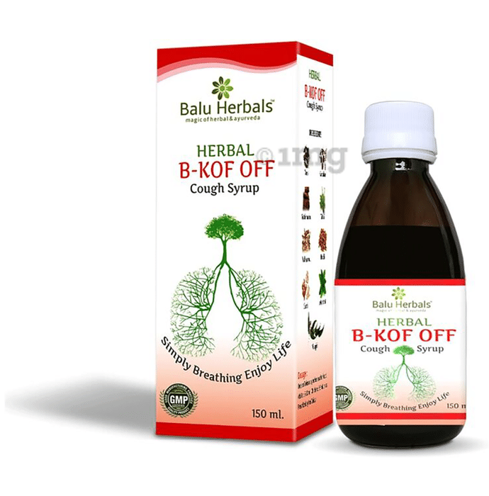 Balu Herbals Herbal B-Kof Off Cough Syrup