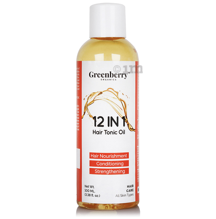 Greenberry Organics 12 in 1 Hair Tonic Oil