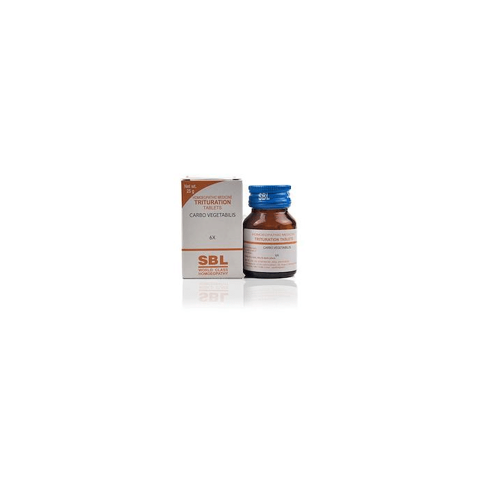 SBL Carbo Vegetabilis Trituration Tablet 6X