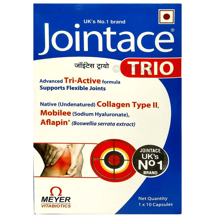 Jointace Trio Capsule | For Pain Relief | Supports Flexible Joints | Bone, Joint & Muscle Care