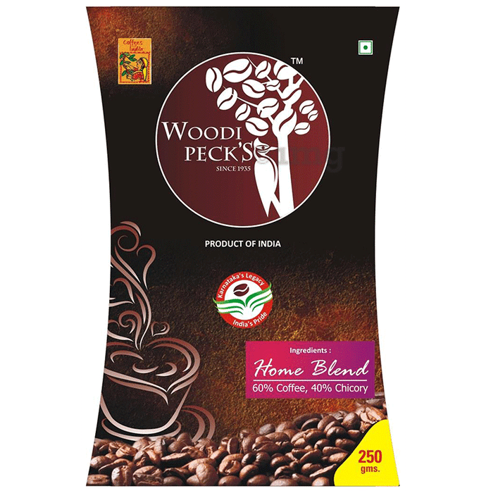 Woodi Peck's Coffee Powder with 40% Chicory