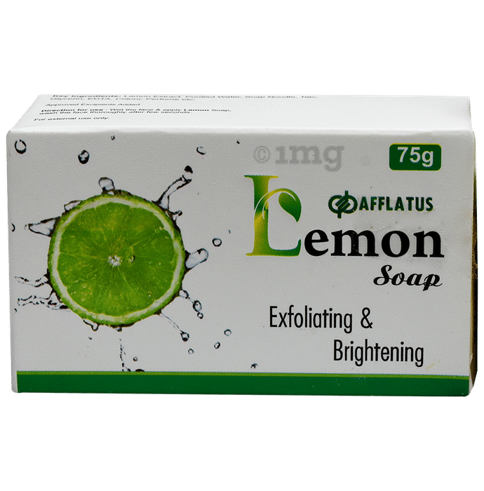 Afflatus Lemon Exfoliating and Brightening Soap
