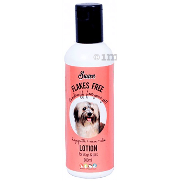 Suave Flakes Free Anti Dandruff Lotion for Dogs & Cats