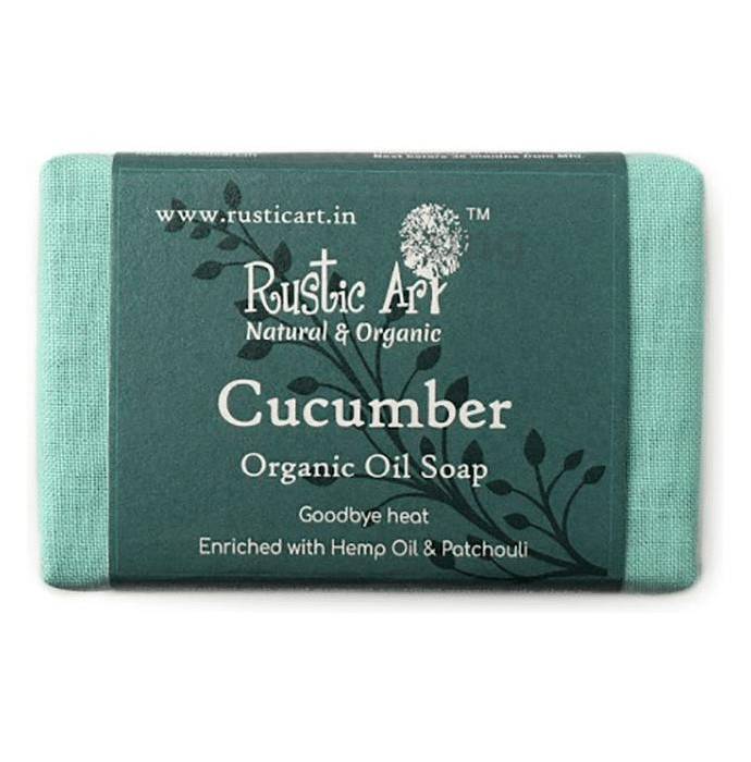Rustic Art Cucumber Organic Oil Soap