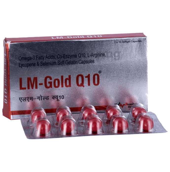 LM-Gold Q10 Soft Gelatin Capsule