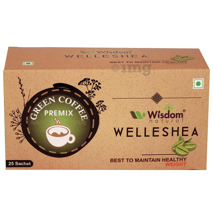 Wisdom Natural Green Coffee Premix Welleshea Tea