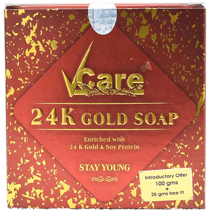 V Care Soap 24 Carat Gold