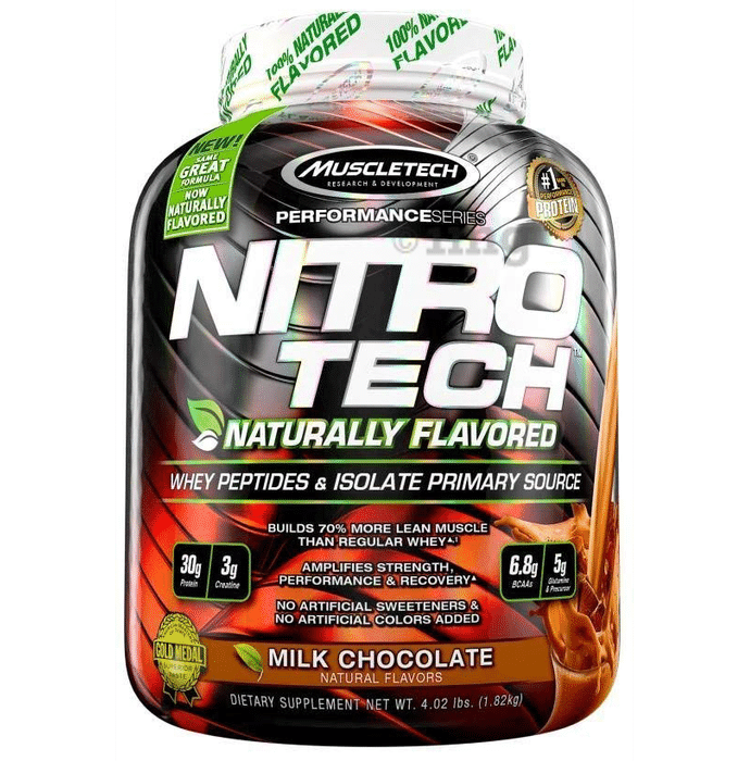 Muscletech Performance Series Nitro Tech Whey Peptides & Isolate Milk Chocolate
