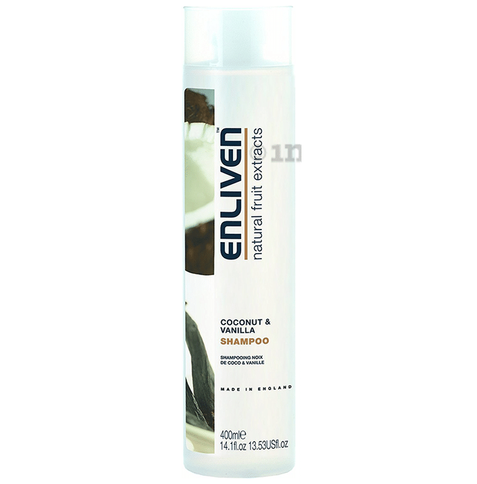 Enliven Natural Fruit Extract Shampoo Coconut and Vanilla