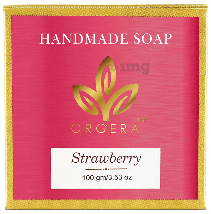 Orgera Sulfate Free Sugar Handmade Strawberry Soap