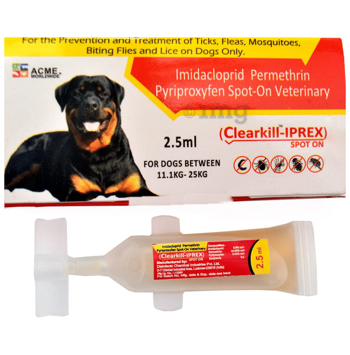 Clearkill-Iprex Spot On for Dogs 11.1-25kg