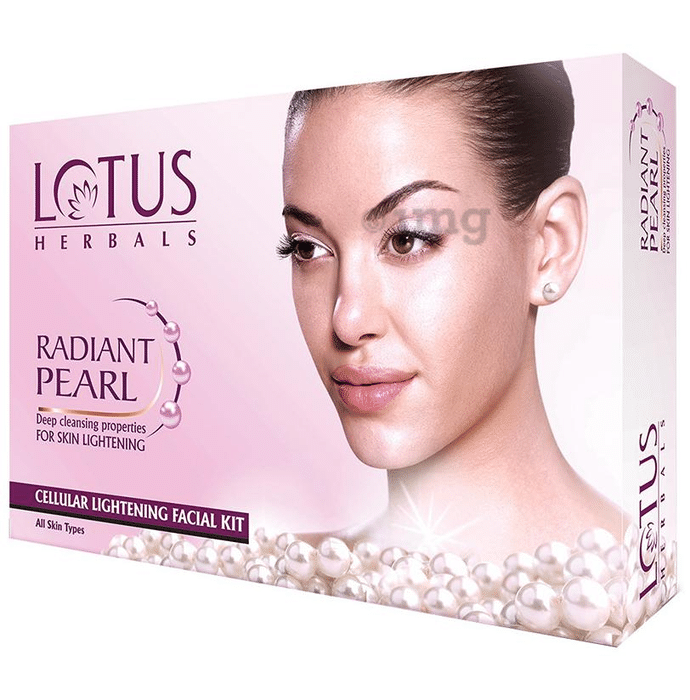 Lotus Herbals Radiant Pearl Cellular Lightening Single Facial Kit