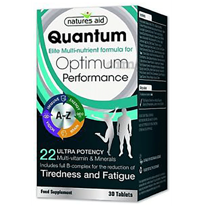 Natures Aid Quantum Multi-Vitamin & Minerals Tablet