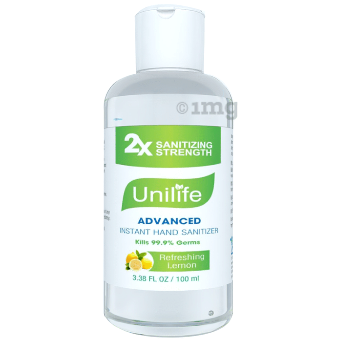 Unilife Advanced Instant Gel Hand Sanitizer Refreshing Lemon