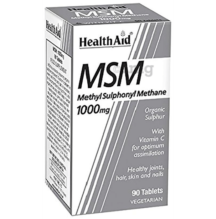 Healthaid Msm 1000mg Tablet