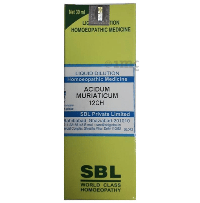 SBL Acidum Muriaticum Dilution 12 CH