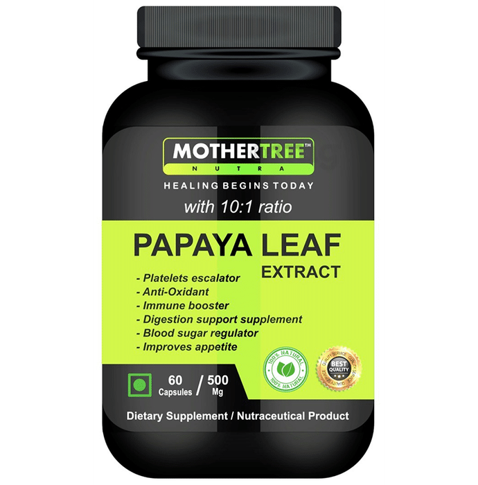 MotherTree Nutra Papaya Leaf Extract Capsule