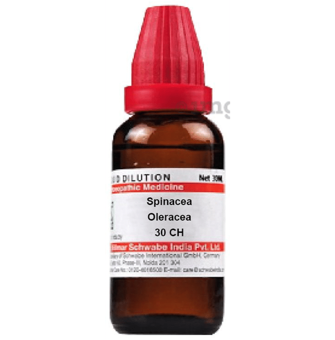 Dr Willmar Schwabe India Spinacea Oleracea Dilution 30 CH