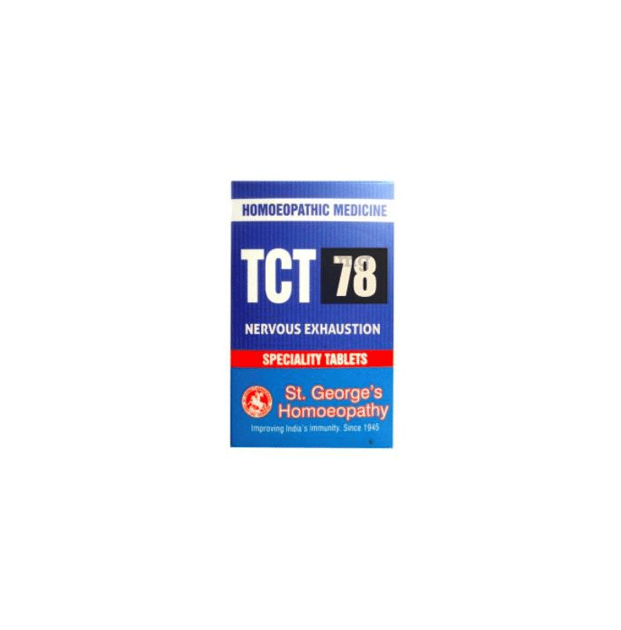 St. George’s TCT 78 Nervous Exhaustion Tablet
