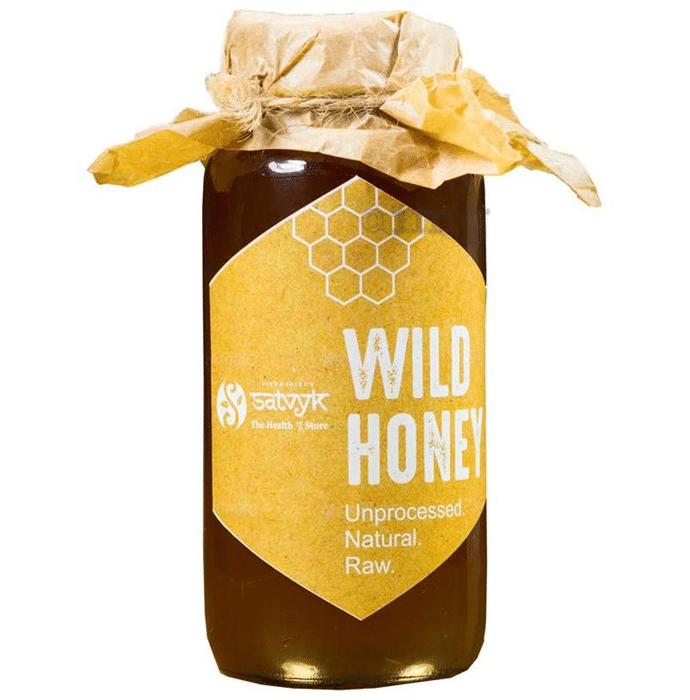 Satvyk Wild Honey Unprocessed, Natural, Raw