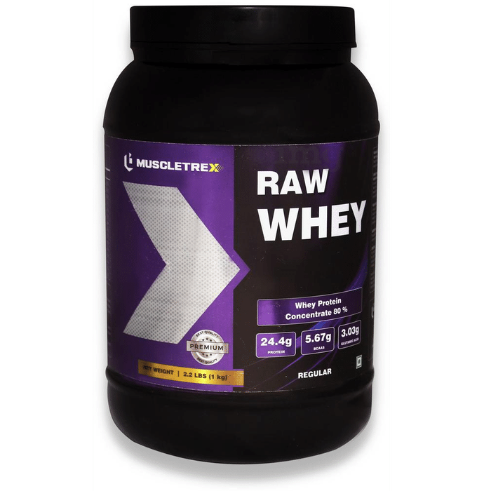 Muscletrex Raw Whey Protein Regular